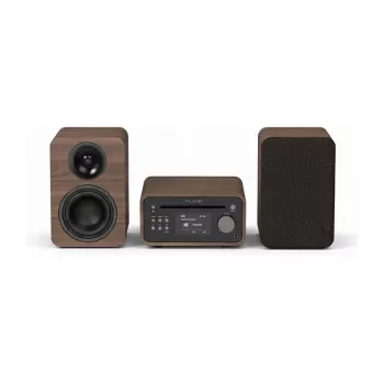 PURE ACOUSTICS Pure Classic sztereó mini rendszer DAB+/FM, Bluetooth, CD, USB, barna/dió