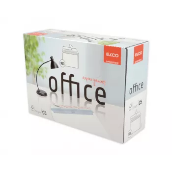 ELCO Office boríték C5 (162 x 229 mm), ablak nélkül, öntapadós, 100 g/m², fehér, 100 darab (74535.12)