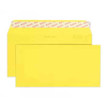 ELCO Color boríték C5/6 (114 x 229 mm), ablak nélkül, 100 g/m², sárga, 250 darab (18833.72)