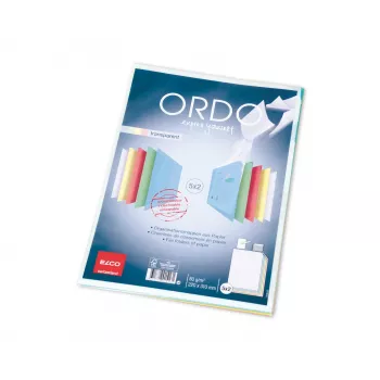 ELCO Ordo átlátszó szervezőmappa A4, 220 x 310 mm, 80 g/m², színes, válogatott, 10 darab (73696.00)