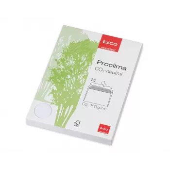 ELCO Proclima boríték C5 (162 x 229 mm), ablak nélkül, öntapadós, 100 g/m², 25 darab (74270.20)