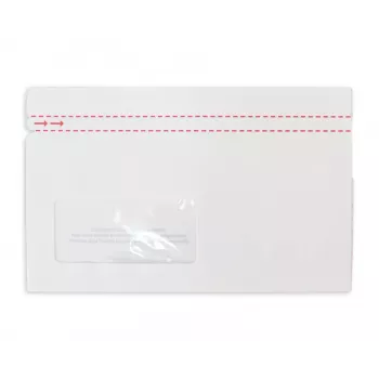 ELCO Quick Vitro dokumentumtáska C5/6, ablak elöl bal oldalon, öntapadós, 110 g/m², fehér, 250 darab (29213.00)