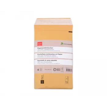 ELCO Ecosafe papír párnázott boríték 140 x 225 mm, öntapadós, barna, 4 darab (74650.92)