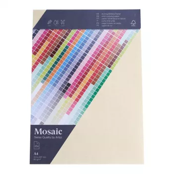 Artoz Papier Mosaic elefántcsont A4 90 g/m² 25 lap levélpapír