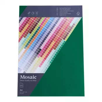 Artoz Papier Mosaic levélpapír fenyőzöld A4 90 g/m² 25 lap