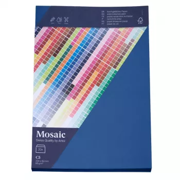Artoz Papier Mosaic boríték DIN C5 ablak nélkül tengerészkék nedves ragasztású 20 db