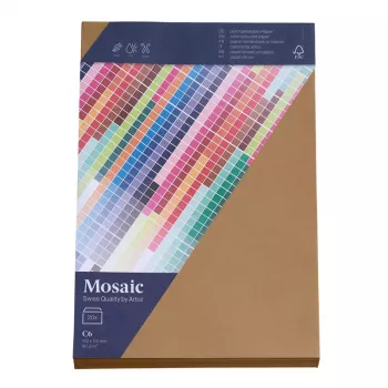 Artoz Papier Mosaic boríték DIN C6 ablak nélkül natúr nedves ragasztású 20 db
