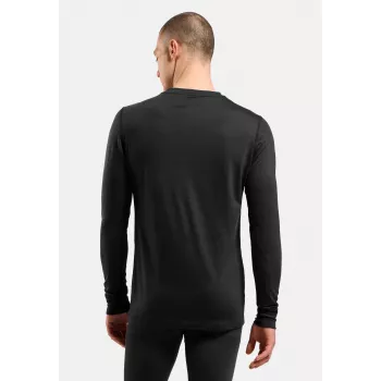 Odlo Merino 200 BL Top Crew Neck LS - fekete, XL méret
