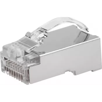 ROLINE Easy Passthrough RJ45 dugó Cat.6/6A STP 10 darabos csomag