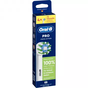 Oral-B Pro CrossAction utángyártott fejecskék 4-es csomag (015370)