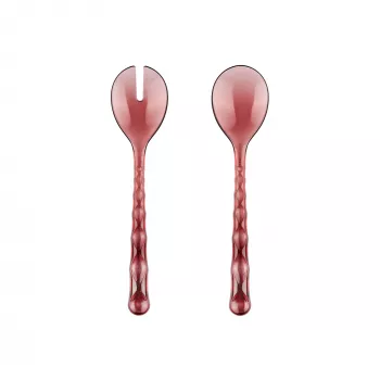 Guzzini Vanity salátás evőeszköz, mauve