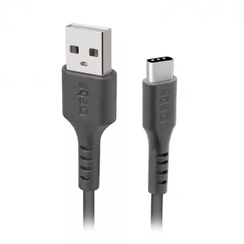 SBS TECABLETC3MTK USB-A to USB-C Cable 3m Black