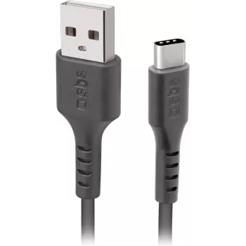 SBS USB 2.0 kábel USB-A - USB-C 2 m fekete