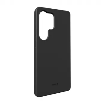 Puro Icon Mag hátlap Samsung Galaxy S25 Ultra-hoz, fekete, TPU/szilikon, MagSafe-kompatibilis