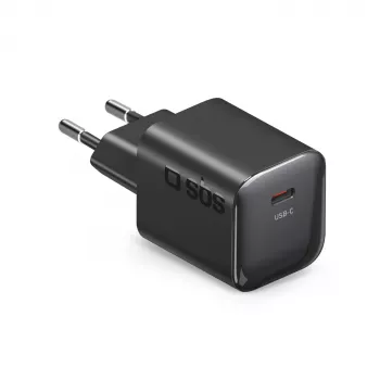 STEP BY STEP SBS 30W 1C USB-C fali töltő, fekete