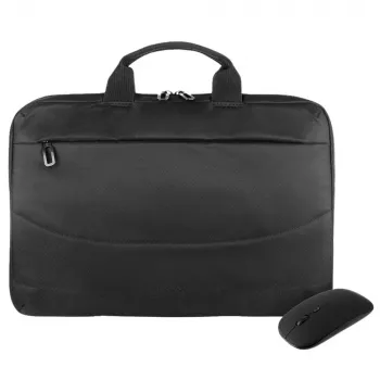 TUCANO Idea Line laptoptáska-készlet legfeljebb 15,6 inch méretig, fekete