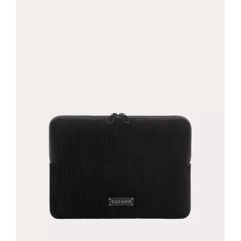 TUCANO Velluto 2 laptoptok MacBook Air 13 (M4/M3/M2/M1/2025-2018) / Pro 13 / 12 inch laptop, fekete