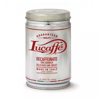 LUCAFFE' koffeinmentes őrölt kávé 250g doboz