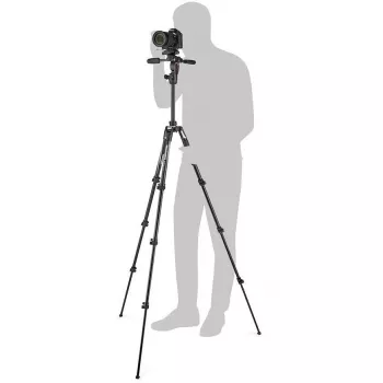 Manfrotto Befree 3W Live Lever állványkészlet MKBFRLA4BK-3W