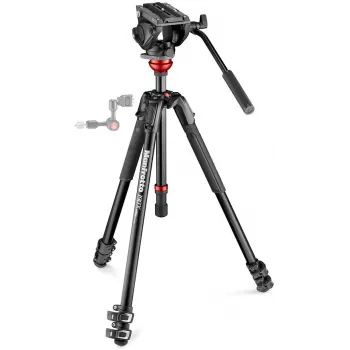 Manfrotto 190 videó állványkészlet 500AH folyadékfejjel