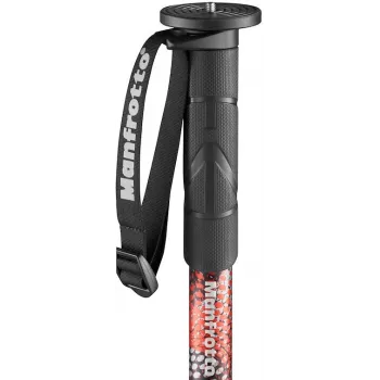 Manfrotto Element MII alumínium egyágú állvány, piros (MMELMIIA5RD)
