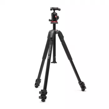 Manfrotto 190X alumínium állvány 496RC2 gömbfejjel (fekete)