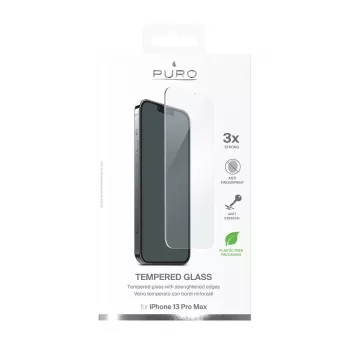 PURO edzett üveg képernyővédő iPhone 14 Plus / iPhone 13 Pro Max-hoz