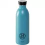 24Bottles Urban Bottle 500 ml Powder Blue rozsdamentes acél csavaros kupak