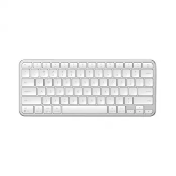 Satechi Slim EX1 Bluetooth billentyűzet három eszközhöz Mac/Windows módváltással (ezüst)