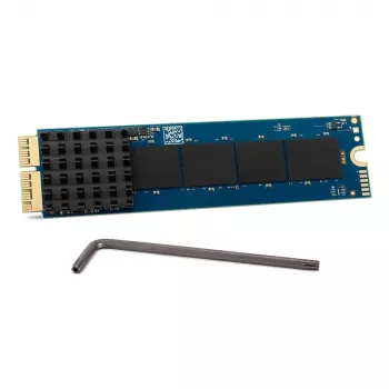 OWC Aura Pro X2 Gen4 2,0TB NVMe SSD frissítés Mac Pro Late 2013-hoz