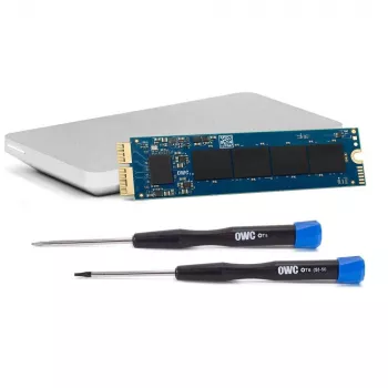 OWC Aura Pro X2 Gen4 1TB NVMe SSD készlet MacBook Air/Pro 2013+ készülékhez
