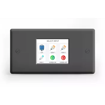 Wyrestorm TS-280-EU 2,8 inch LCD érintőpanel - fekete