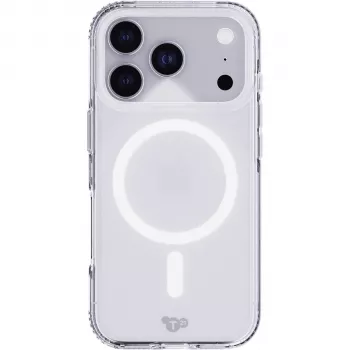 Tech21 EvoClear MagSafe tok iPhone 17 Pro-hoz átlátszó – 3,6 m ejtésvédelem