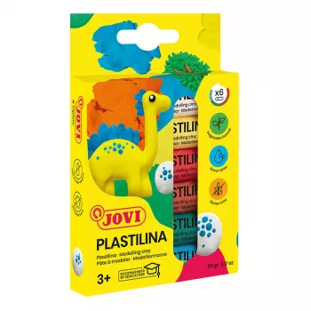 JOVI Plastilina gyurma kevert 6 szín egyenként 15g összesen 90g