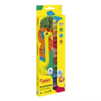 JOVI Plastilina gyurma kevert 15 szín egyenként 15 g