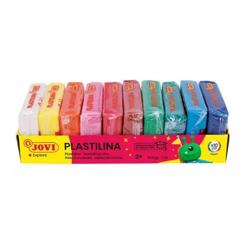 JOVI Plastilina gyurma 10 szín kevert x 50 g