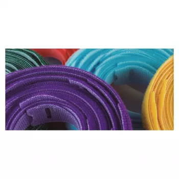 VELCRO One-Wrap 20x230mm 25 darabos csomag fekete lángálló kábelkötöző VEL-OW64602
