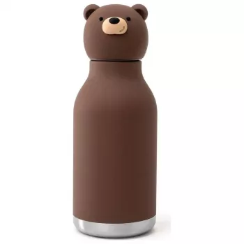 Asobu Bestie Brown Bear 460 ml gyerek hőszigetelt palack