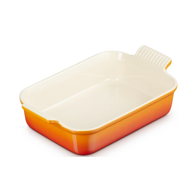 Le Creuset kőcserép serpenyős tepsi Tradition 26 cm Volcanic