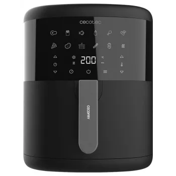 Cecotec Cecofry Bombastik 6000 6 L fekete forrólevegős fritőz