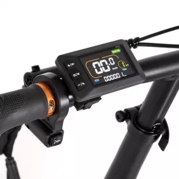 YOUIN Urban Foldable Texas II E-bike Fat 20 - narancs/fekete
