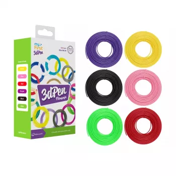 Myfirst PLA filament 6x5m 1,75mm Warm Colors 3D-tollhoz FP8001AC-WC01
