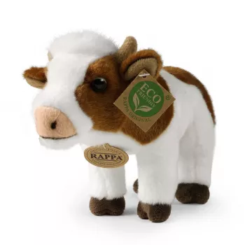Rappa Realistic Cow plüssjáték 23 cm, környezetbarát