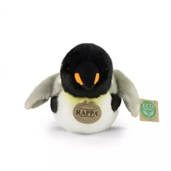 Rappa Eco-Friendly Realistic plüss pingvin fekve 28 cm