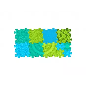 Muffik ortopéd szenzoros matrac készlet 11-in-1 óceán puzzle lapok MFK-064