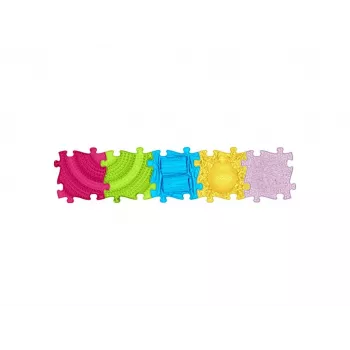 Muffik ortopéd szenzoros szőnyegszett 5-in-1 Medium 5 kirakódarab