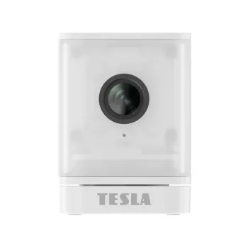 TESLA SecureQ SC10 okos otthon kamera WiFi-vel, 2K, fehér