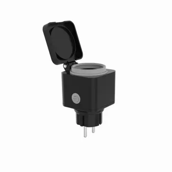 Tesla Smart Plug SP400 kültéri WiFi okos dugó energiafigyeléssel, IP44, 16A, 3680W, Schuko