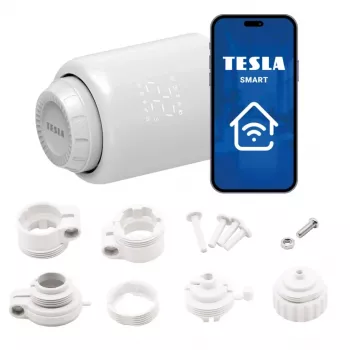 TESLA Smart SV50 termosztatikus szelep Wi-Fi-vel és mobilalkalmazással