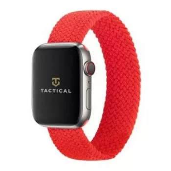 Taktikus fonott szíj Watch 1/2/3/4/5/6/7/SE 42/44/45mm M méret piros